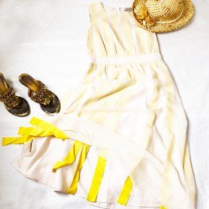 Banana Republic sleeveless silk dress